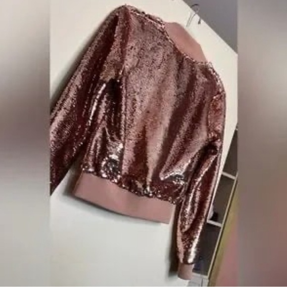 Bebe rose gold sequin jacket - Picture 8 of 9